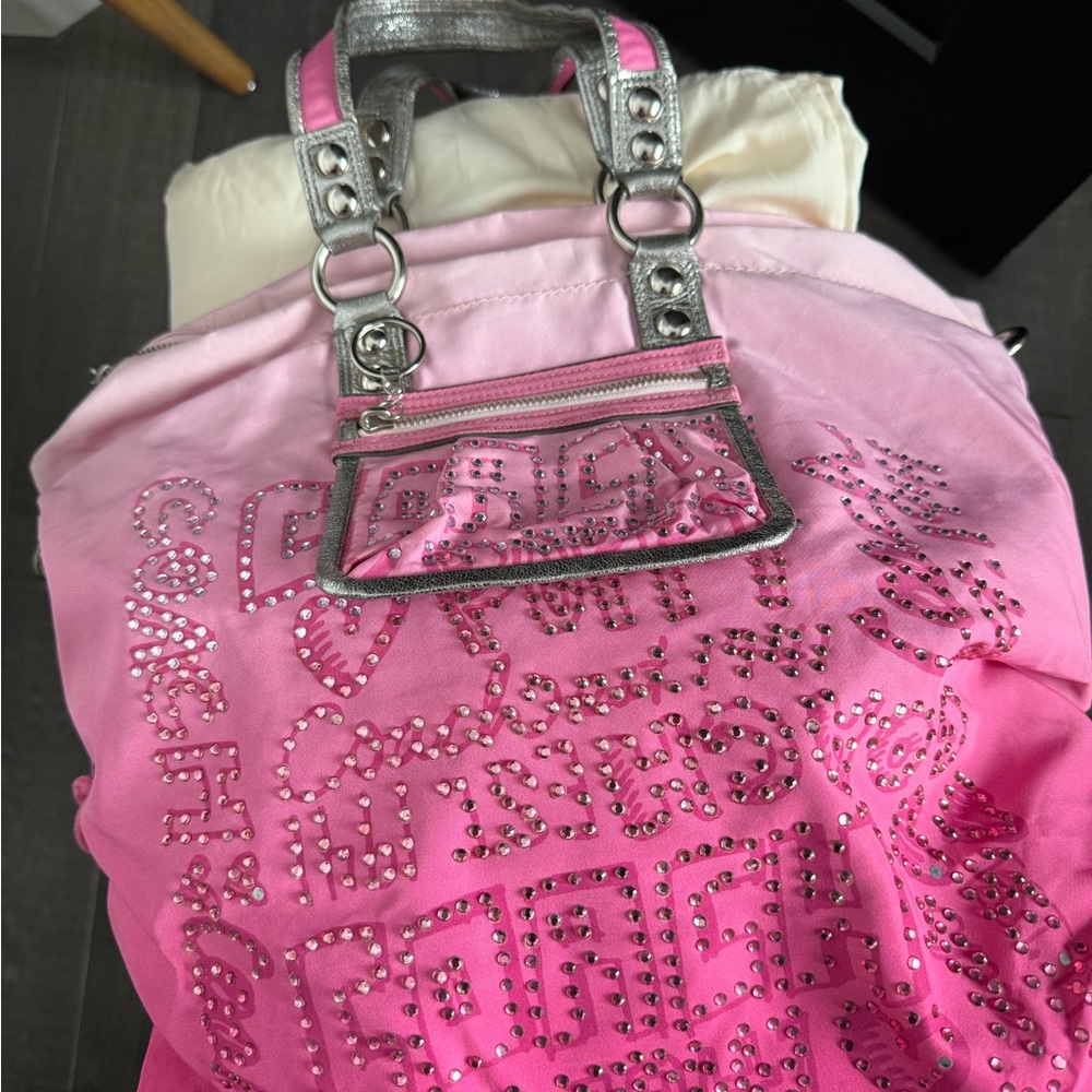 Coach Poppy Ombre Storypatch Spotlight Rhinestone - Picture 2 of 4